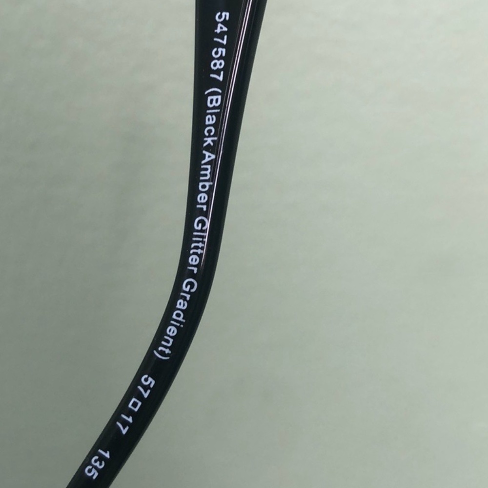 Coach - 57mm Square Sunglasses black amber - Picture 9 of 10